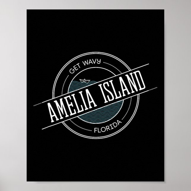 Poster l'île Amelia (Devant)