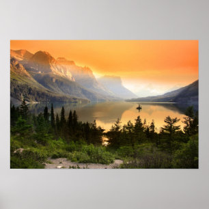Poster L'île aux oies sauvages dans le parc national du G