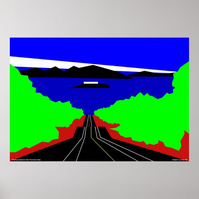 Poster L'île d'Alcatraz (Devant)