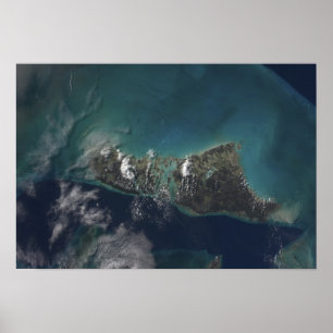 Poster L'île d'Andros des Bahamas
