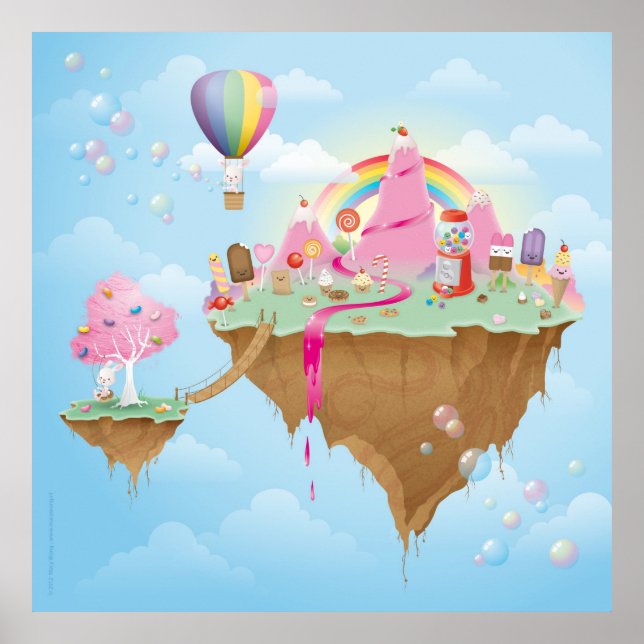 Poster L'île de Candy (Devant)