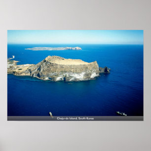 Poster L'île de Cheju-do, Corée du Sud