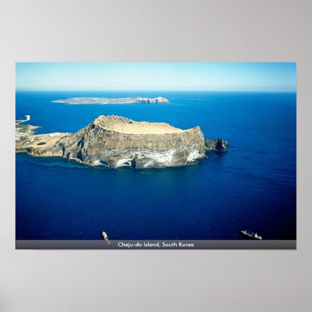 Poster L'île de Cheju-do, Corée du Sud (Devant)