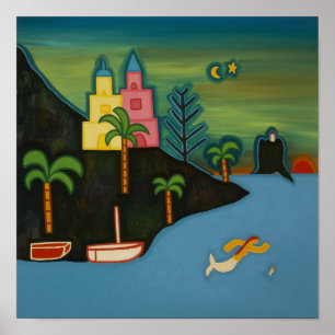 Poster L'île volcanique 2008