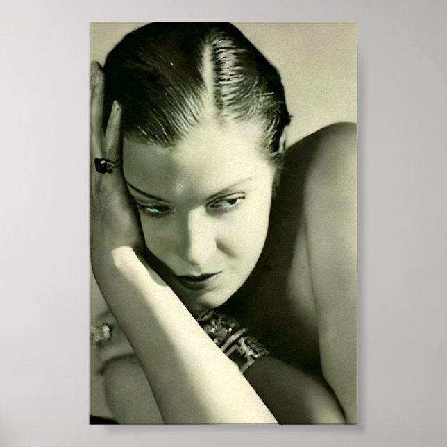 Poster Lili Damita .. Fille Ziegfeld (Devant)