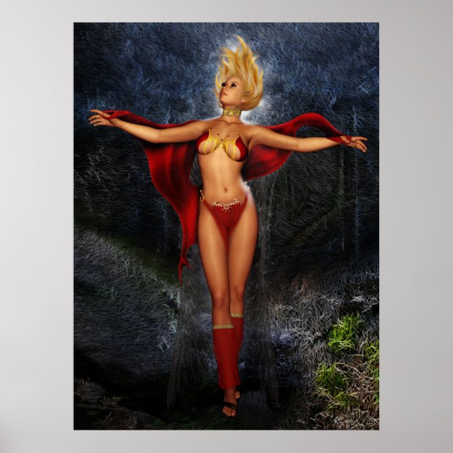 Poster Lilith foncée (Devant)