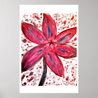 Poster Lillium Orientale