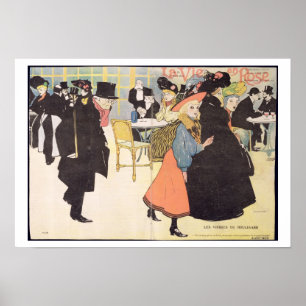 Poster L'illustration de couverture pour la "La luttent