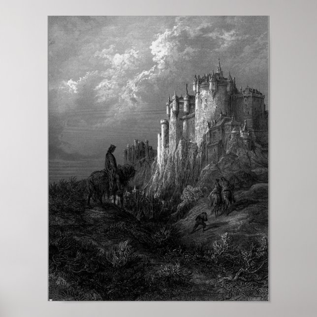 Poster L'illustration de Doré de Camelot (Devant)