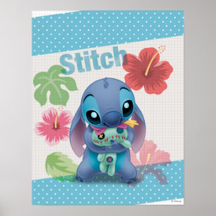 Poster Lilo & Stitch   Stitch & Scrump