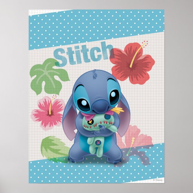 Poster Lilo & Stitch | Stitch & Scrump (Devant)