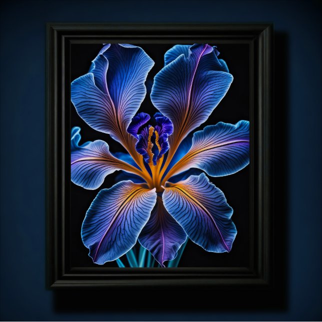Poster Lily bleue (Créateur téléchargé)