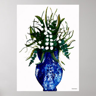 Poster Lily de la Vallée