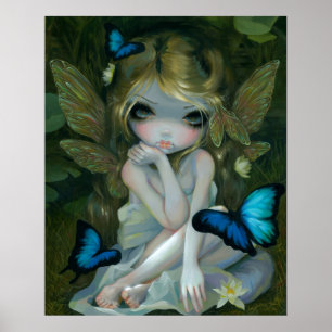 Poster Lily fairy ART IMPRIMER par Jasmine Becket-Griffit
