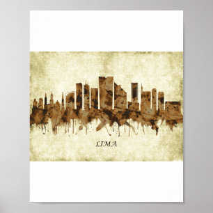 Poster Lima Pérou