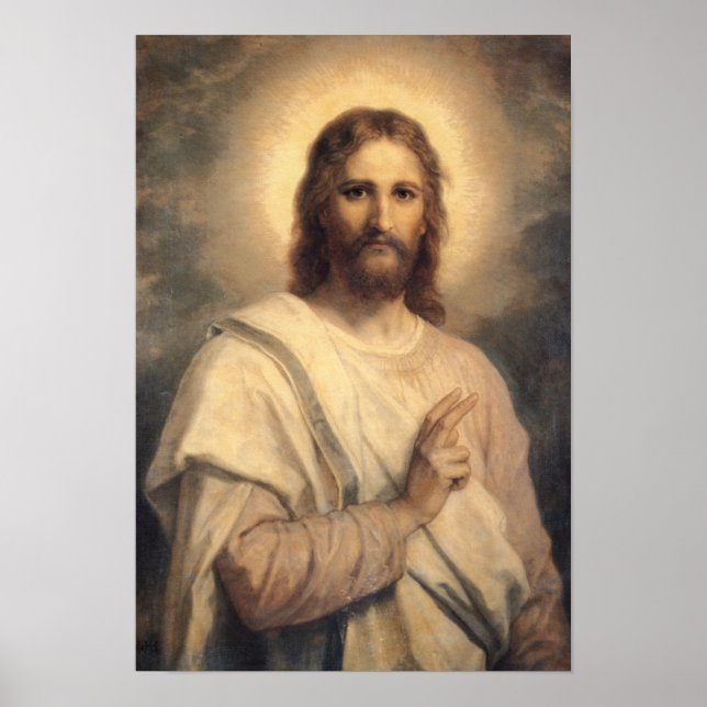 Poster L'image du Seigneur - Heinrich Hofmann (Devant)