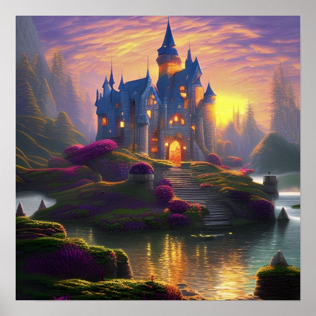 Poster L'Imaginaire du château enchanté (Devant)