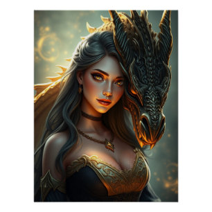 Poster L'Imaginaire du dragon mystique