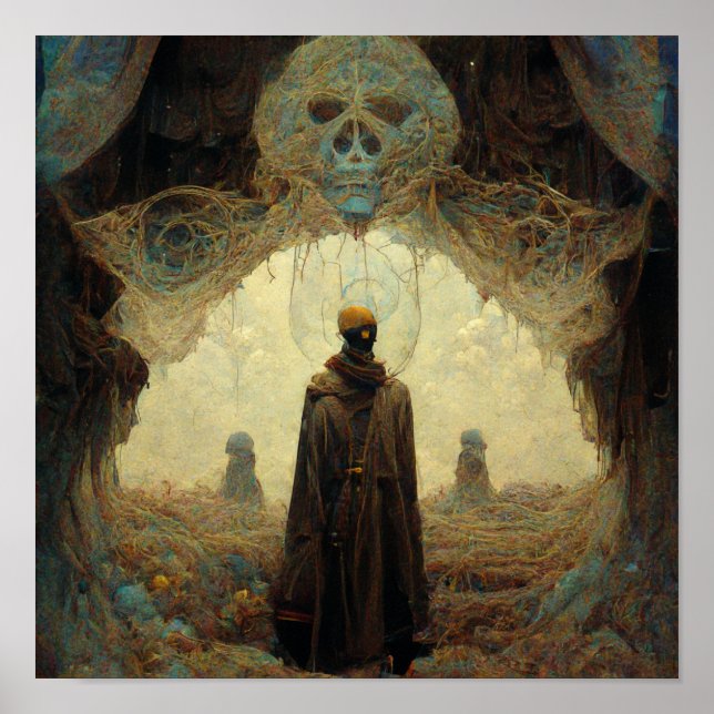 Poster L'Imaginaire foncé Entryway Sci-Fi (Devant)