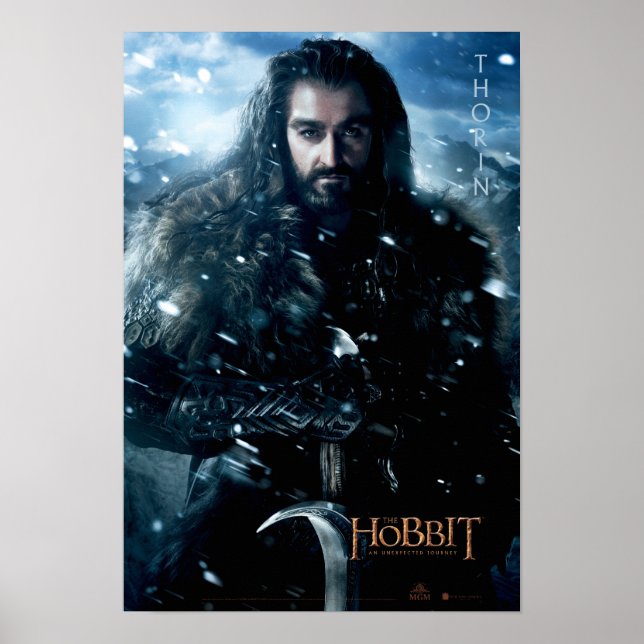 Poster Limited Edition Artwork: THORIN OAKENSHIELD™ (Devant)