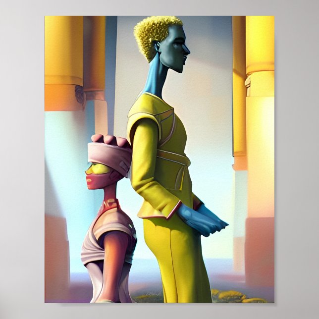 Poster Limites verticales Conception des jauges de Ken (Devant)
