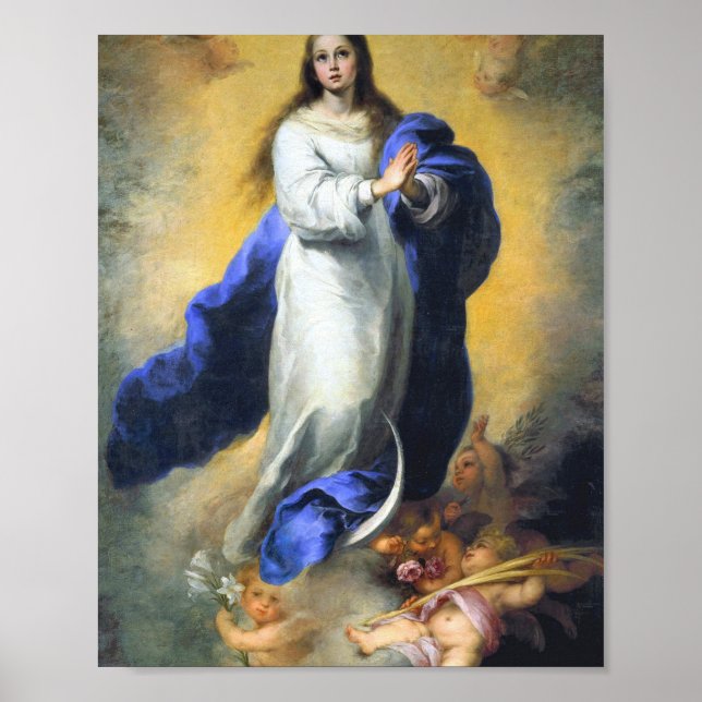 Poster L'Immaculée Conception De L'Escorial (Devant)