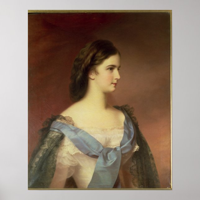 Poster L'impératrice Elizabeth de Bavière en tant que jeu (Devant)