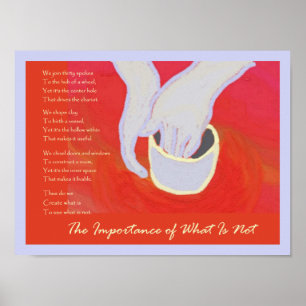 Poster L'importance de ce qui n'est pas de l'art