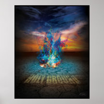 L'impression Burning Bush Canvas