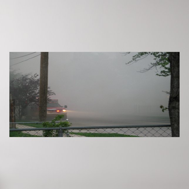 Poster L'incendie (Devant)