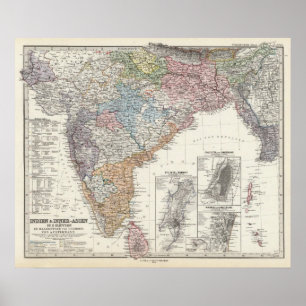 Poster L'Inde et l'Asie centrale