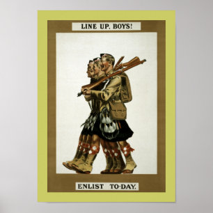 Poster Line Up Boys (border)