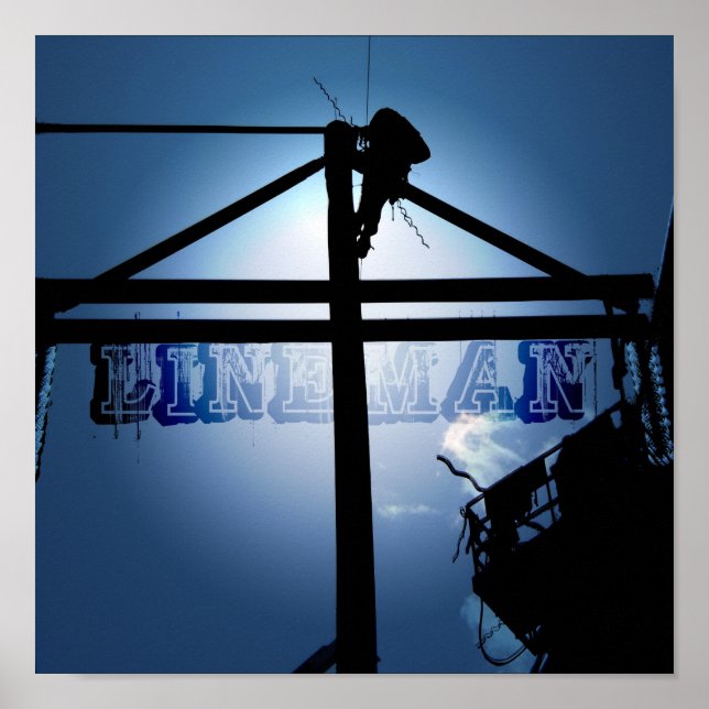 Poster Lineman (Devant)
