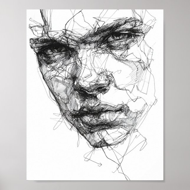 Poster Lines of a Fractured Gaze (Devant)