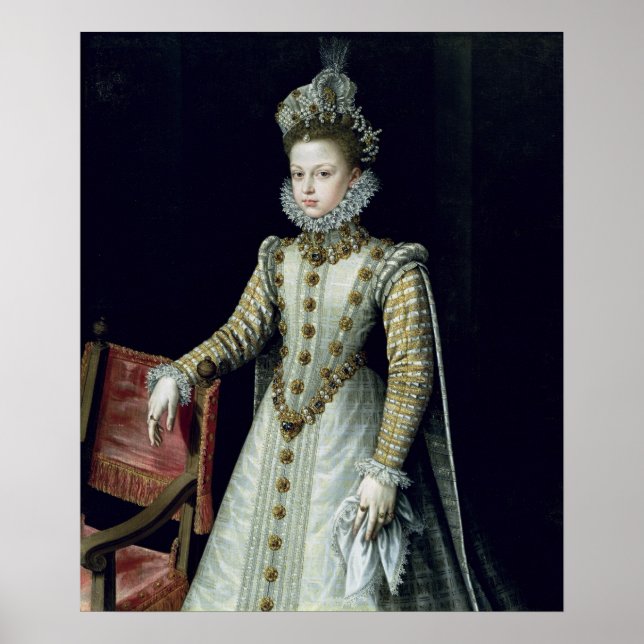 Poster L'infante Isabel Clara Eugenie 1579 (Devant)