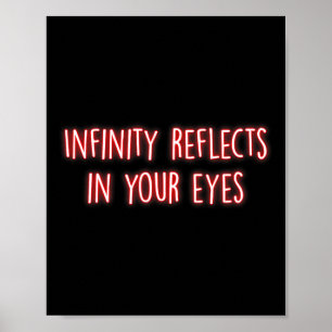 Poster L'infini se reflète dans vos yeux Pleine conscienc