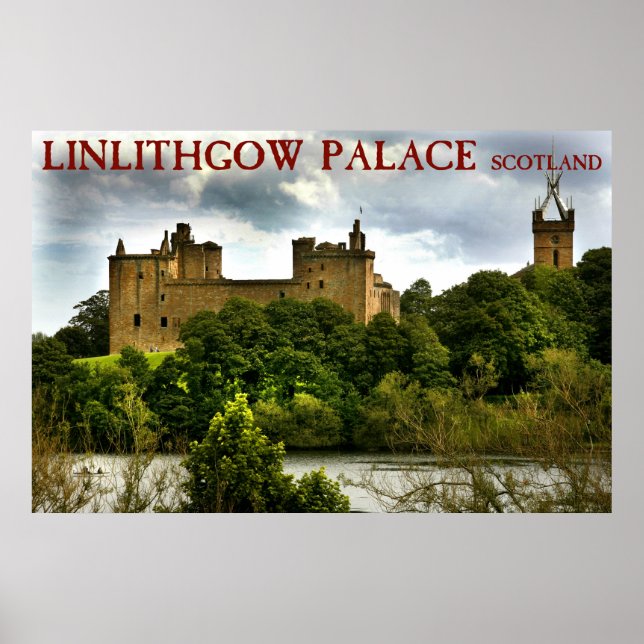 Poster linlithgow palace écosse (Devant)
