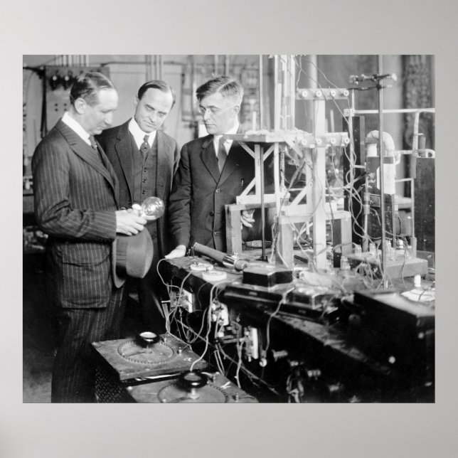 Poster L'inventeur Guglielmo Marconi, début des années 19 (Devant)