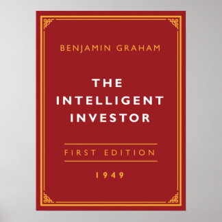 Poster L'investisseur intelligent - Benjamin Graham