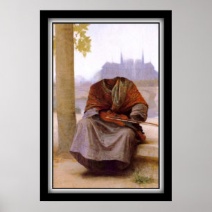 Poster L'invisible Bohème de Bouguereau