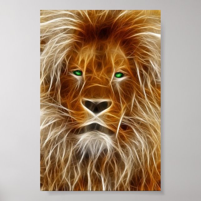 Poster Lion (Devant)