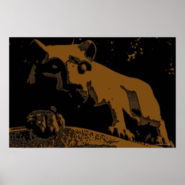 POSTER LION (Devant)