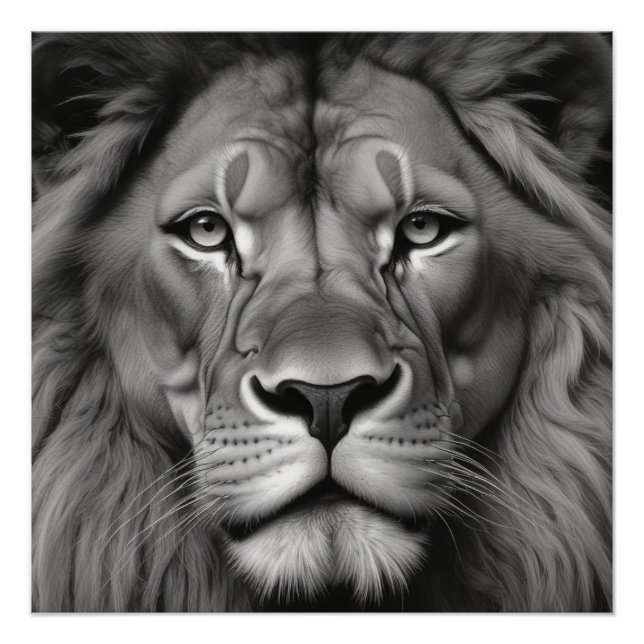 Poster Lion (Devant)
