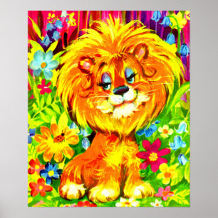 Poster lion