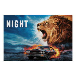Poster Lion 05