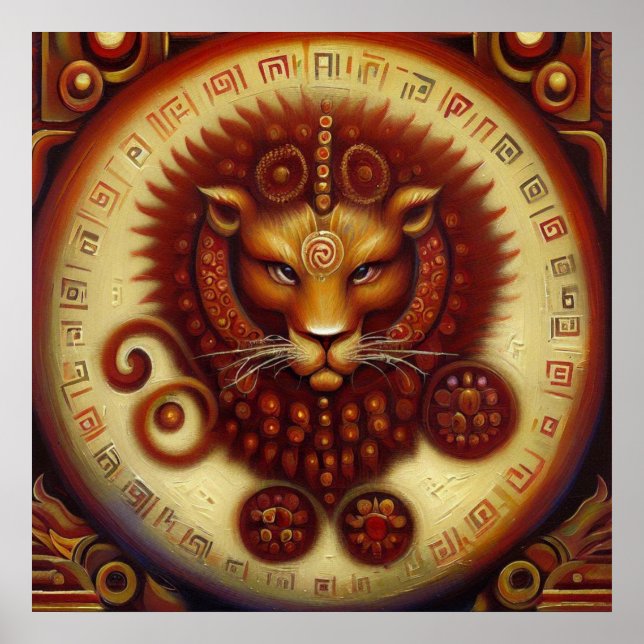 Poster Lion 10 (Devant)