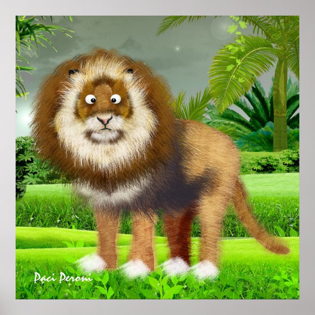 Poster Lion Eyes 2 - SRF (Devant)