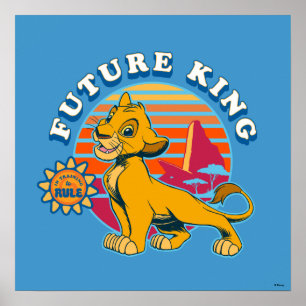 Poster Lion King   Simba - Futur Roi