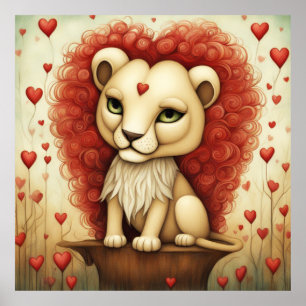 Poster Lion Love 3