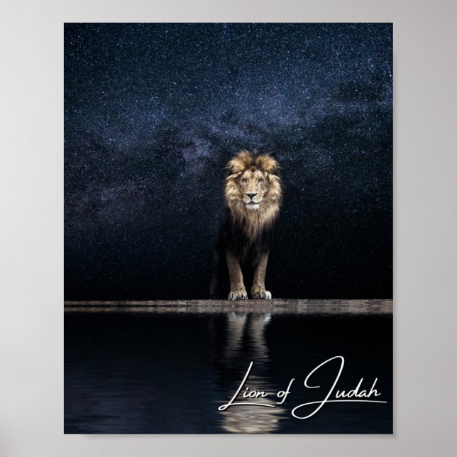 Poster Lion Of Judah - Christian (Devant)